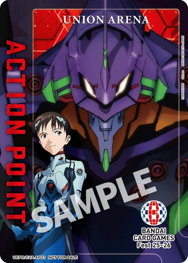 Action Point Card (Evangelion: New Theatrical Edition) (Bandai Card Games Fest 25-26) (UEPR/EVA-AP01) (UEPR)