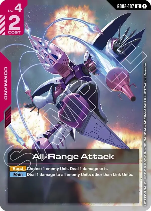 All-Range Attack (Newtype Challenge 2025 Mission 3) (GD02-107) (GCG-PR)