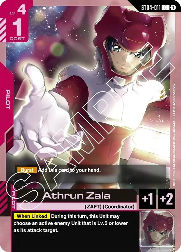 Athrun Zala (ST04-011) (ST04)