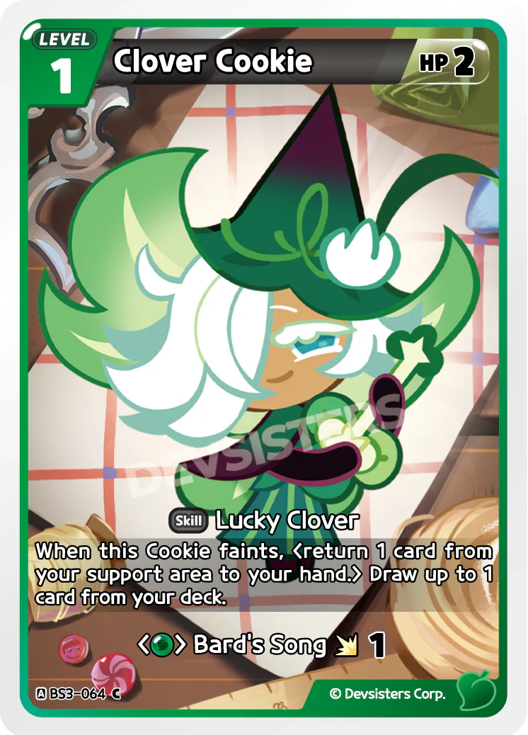 Clover Cookie BS3-064