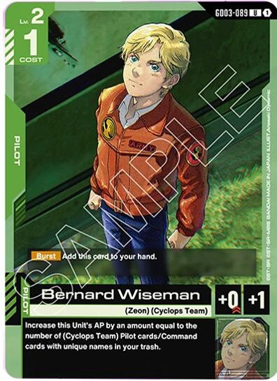 Bernard Wiseman (GD03-089) (GD03)