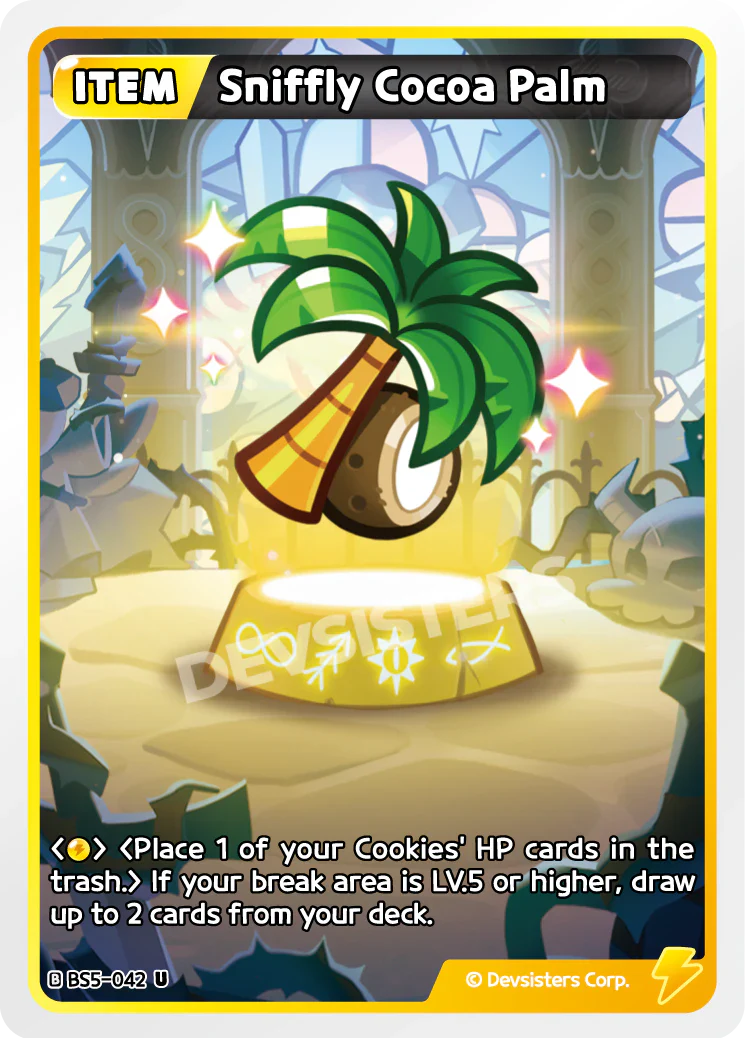 Sniffly Cocoa Palm BS5-042