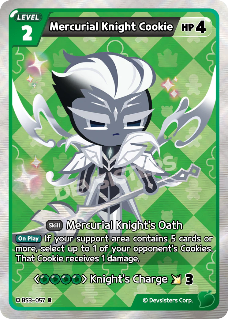 Mercurial Knight Cookie BS3-057