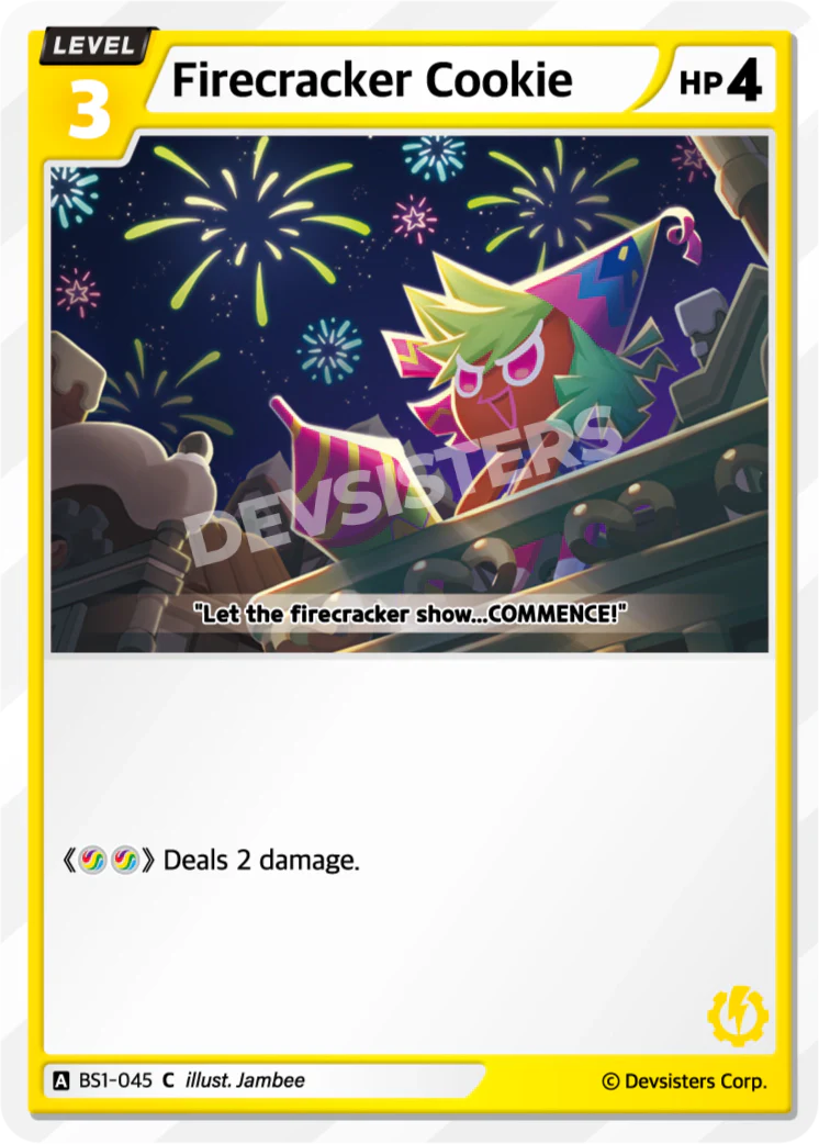 Firecracker Cookie BS1-045