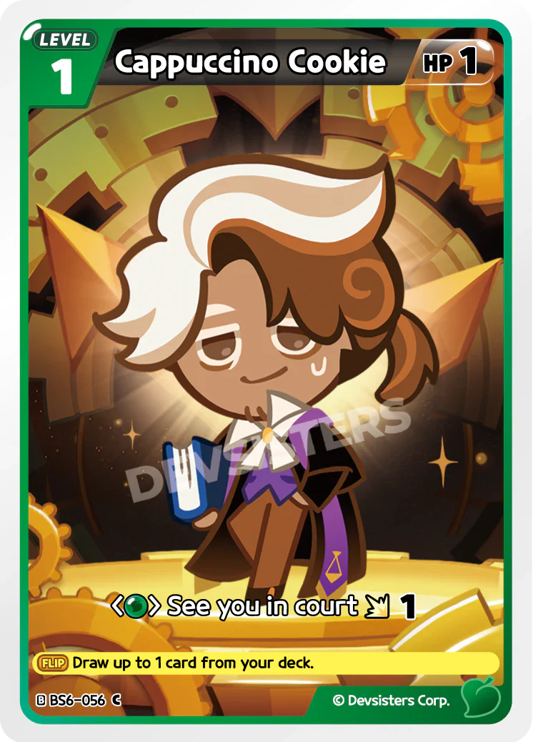 Cappuccino Cookie BS6-056