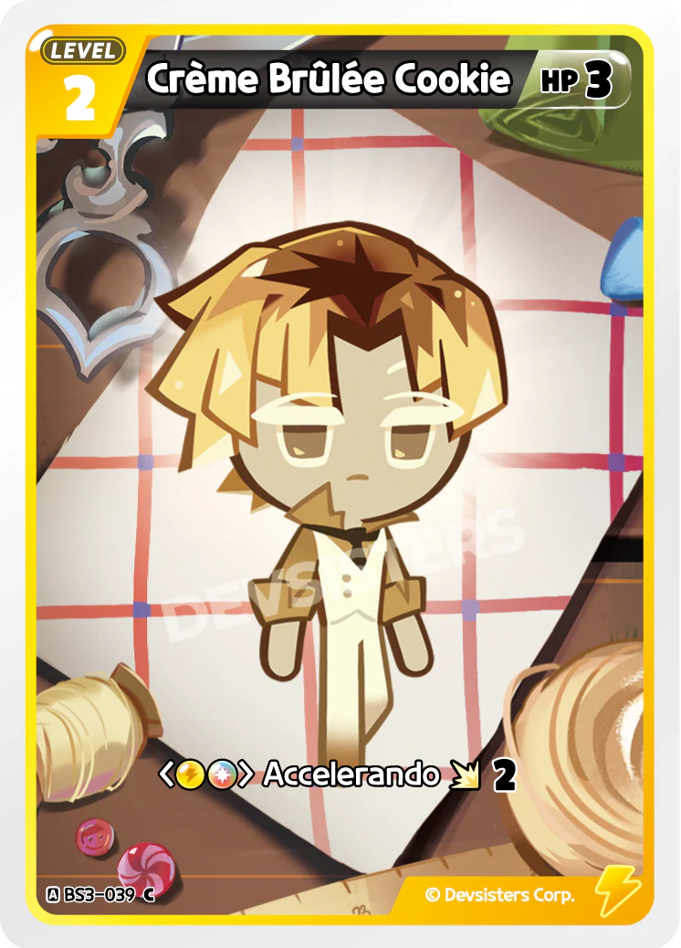 Crème Brûlée Cookie BS3-039