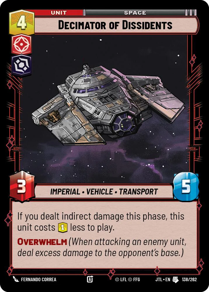 Decimator of Dissidents (138/262) (138/262) [Jump to Lightspeed]