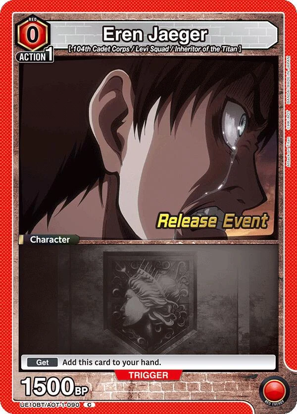 Eren Jaeger (090) (UE10BT/AOT-1-090) (UE10BT_RE)