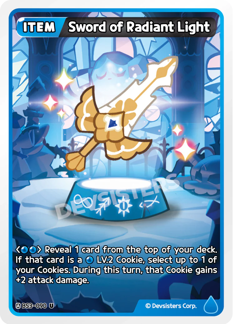 Sword of Radiant Light BS3-090