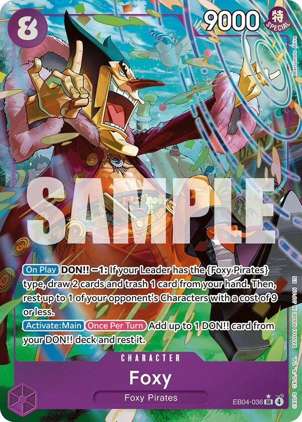 Foxy (Alternate Art) (EB04-036) (OP14)