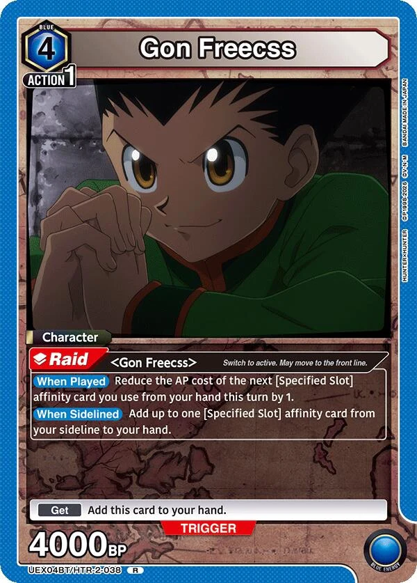 Gon Freecss (038) (UEX04BT/HTR-2-038) (UEX04BT)