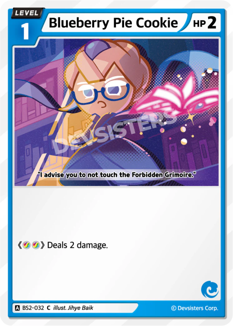 Blueberry Pie Cookie BS2-032