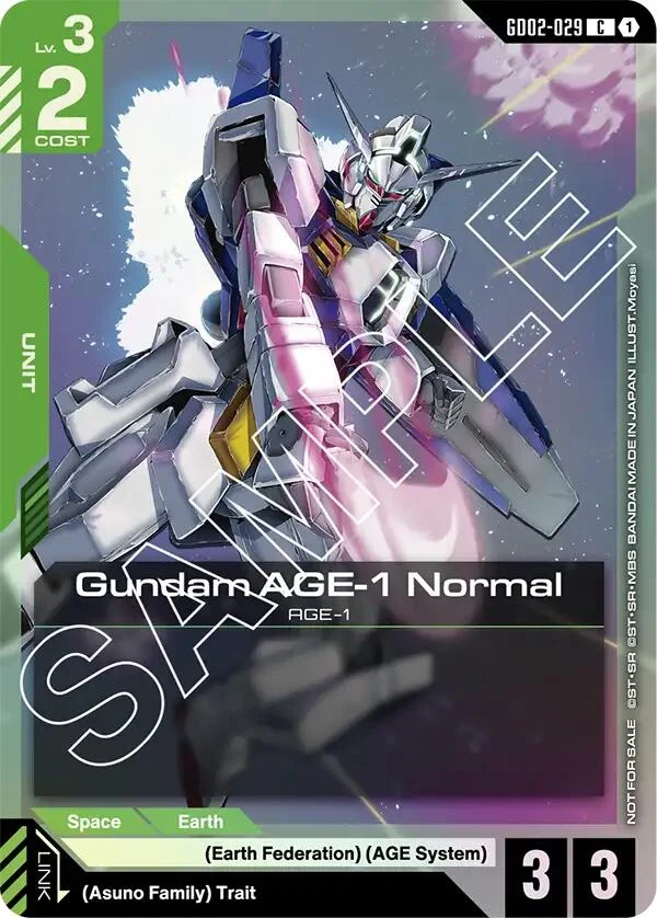 Gundam AGE-1 Normal (GD02-029) (GD02 Release Event) (GD02-029) (GCG-PR)