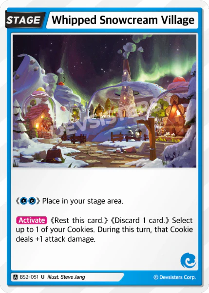 Whipped Snowcream Village BS2-051