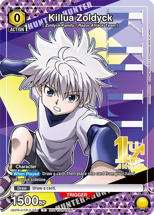 Killua Zoldyck (027) (UEPR/HTR-2-027) (UEPR)