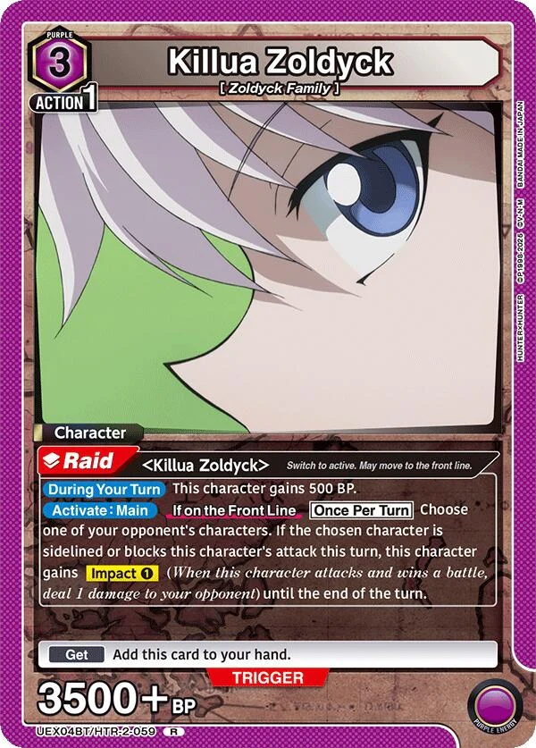 Killua Zoldyck (059) (UEX04BT/HTR-2-059) (UEX04BT)