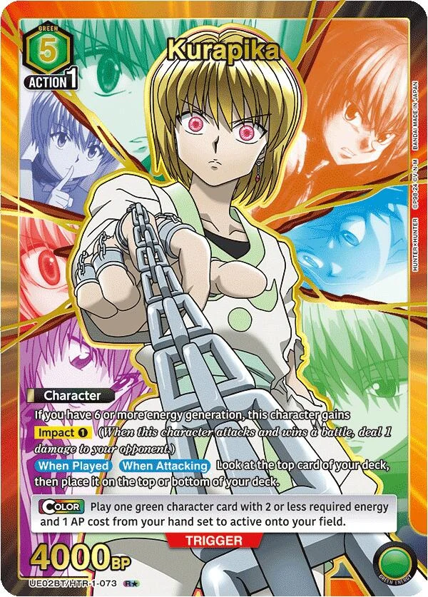 Kurapika (073) (R*) (UE02BT/HTR-1-073) (UE02BT)
