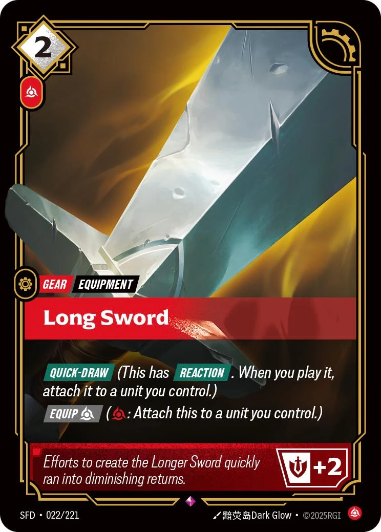 Long Sword (022/221) (SPF)