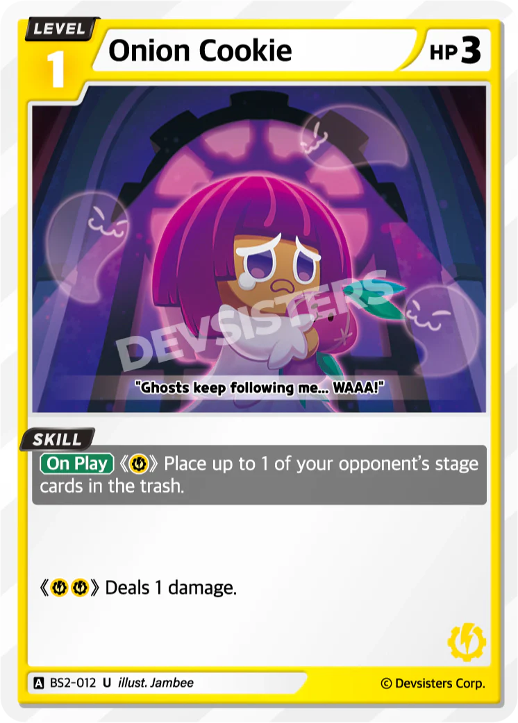 Onion Cookie BS2-012