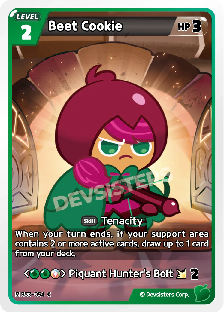 Beet Cookie BS3-054