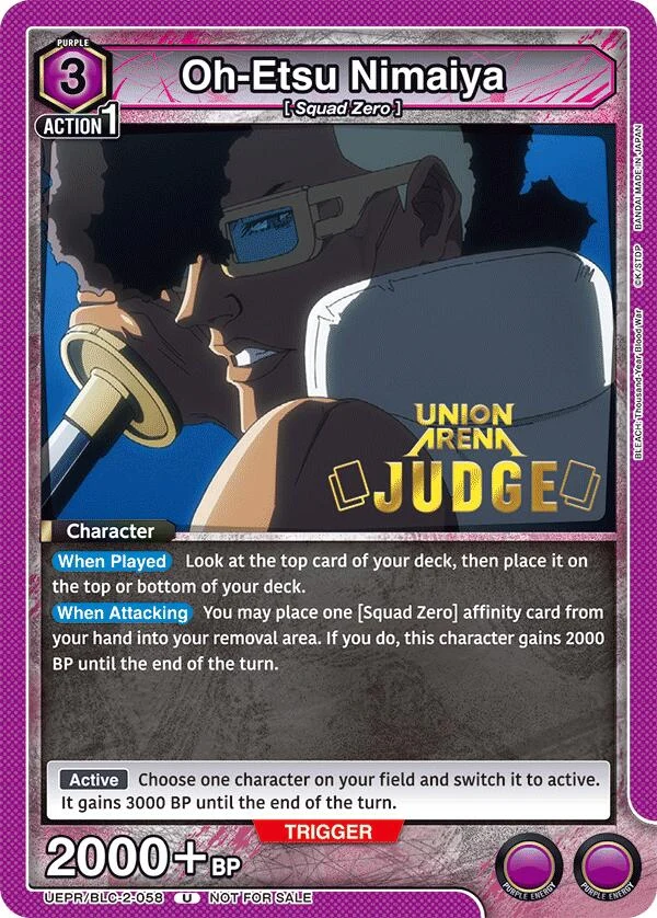Oh-Etsu Nimaiya (Judge Pack) (UEPR/BLC-2-058) (UEPR)