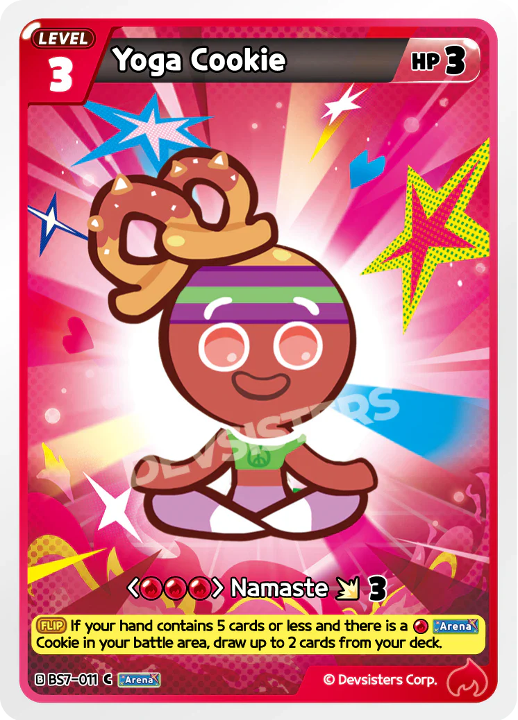 Yoga Cookie BS7-011