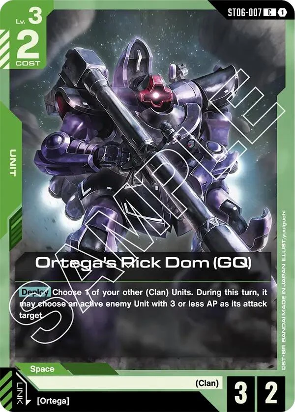 Ortega's Rick Dom (GQ) (ST06-007) (ST06)