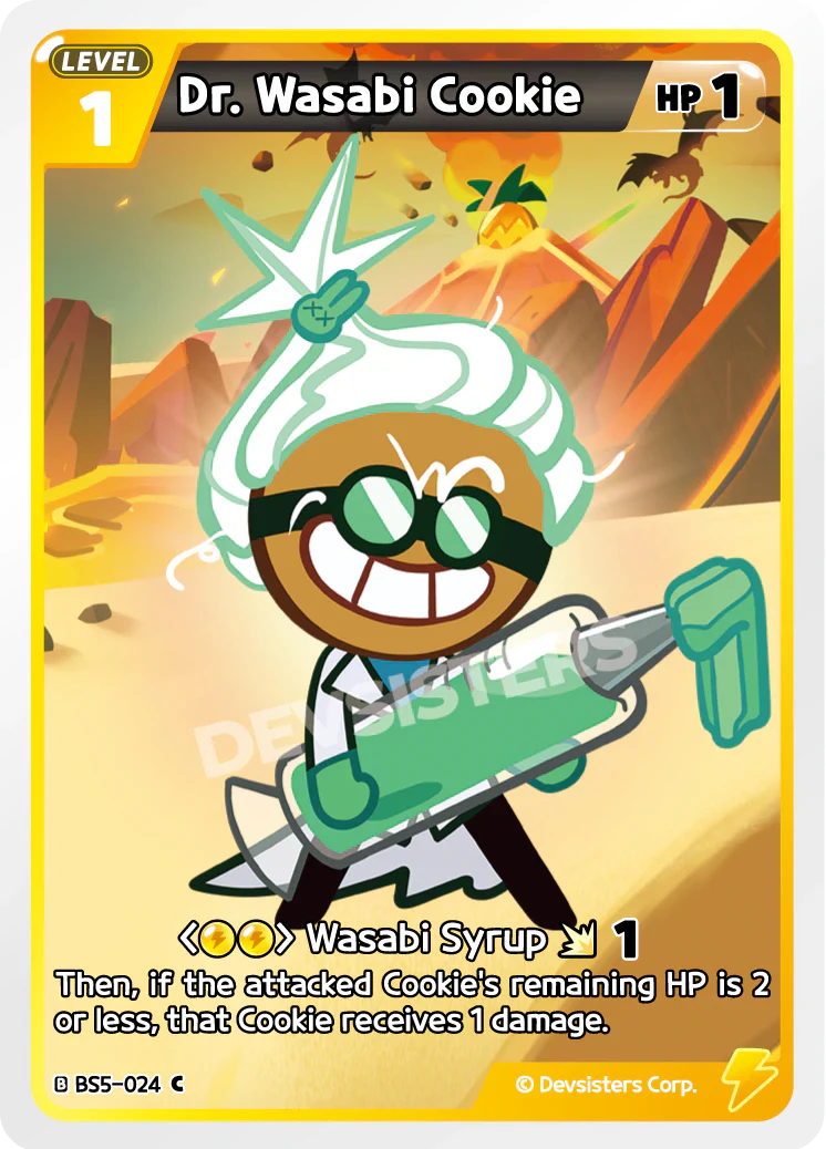 Dr. Wasabi Cookie BS5-024