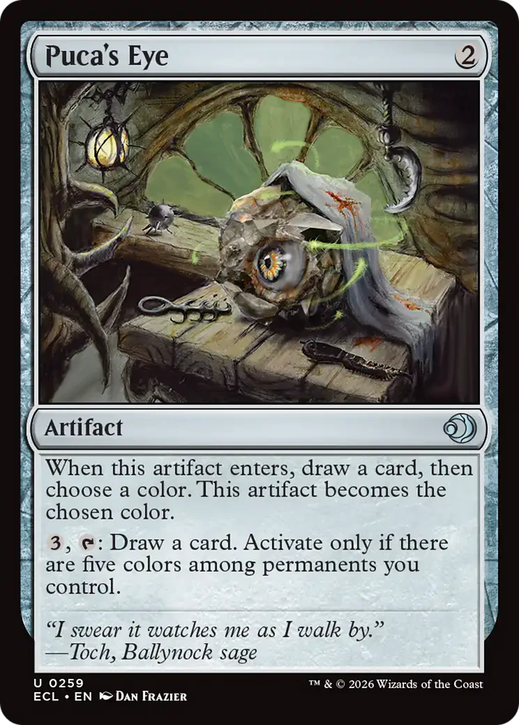 Puca's Eye [Lorwyn Eclipsed]