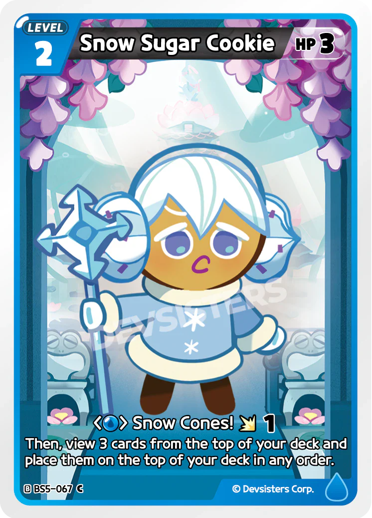 Snow Sugar Cookie BS5-067
