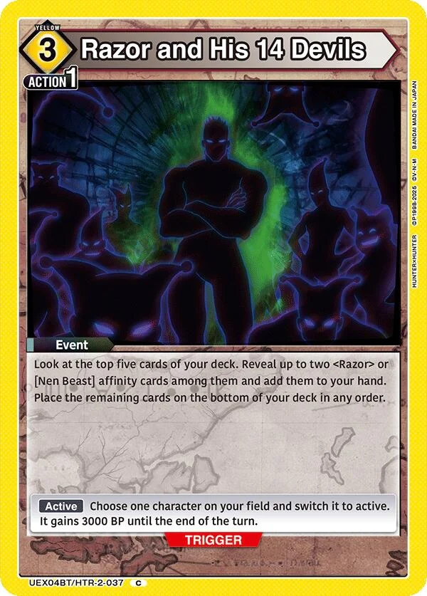 Razor and His 14 Devils (UEX04BT/HTR-2-037) (UEX04BT)