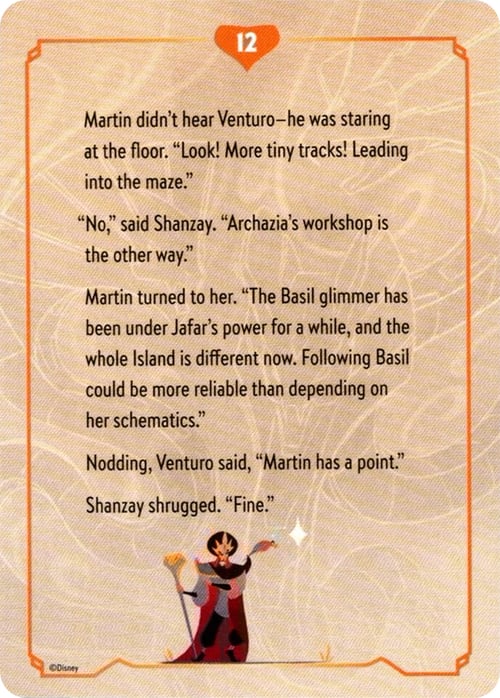 Reign of Jafar - Lore Story Insert #12 (Puzzle)