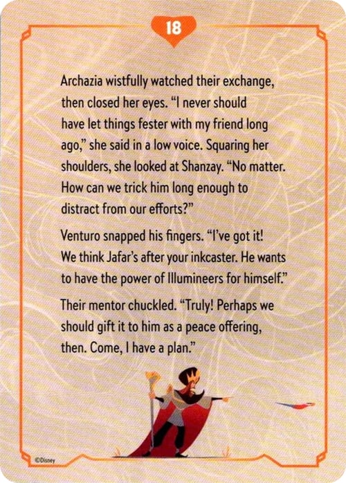 Reign of Jafar - Lore Story Insert #18 (Puzzle)