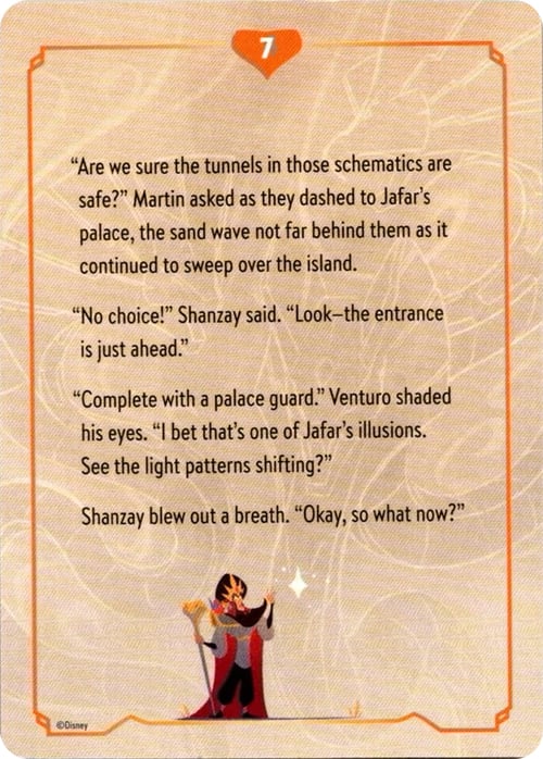 Reign of Jafar - Lore Story Insert #7 (Puzzle)