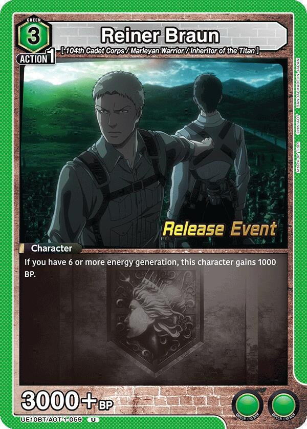 Reiner Braun (059) (UE10BT/AOT-1-059) (UE10BT_RE)