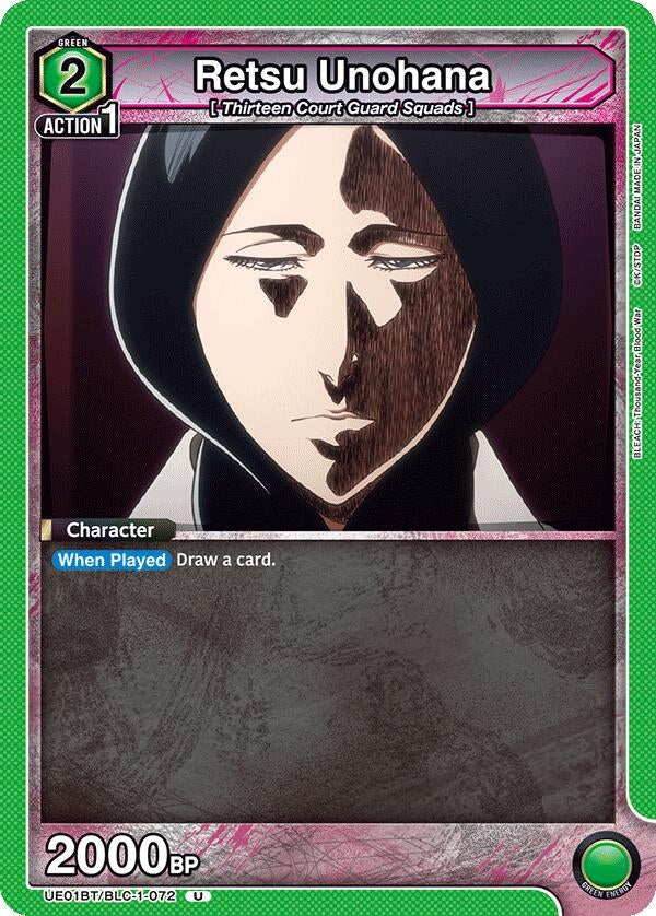 Retsu Unohana (072) (UE01BT/BLC-1-072) (UE01BT)