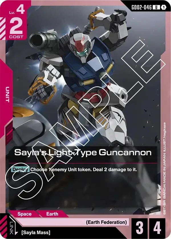 Sayla's Light-Type Guncannon (GD02-046) (GD02)