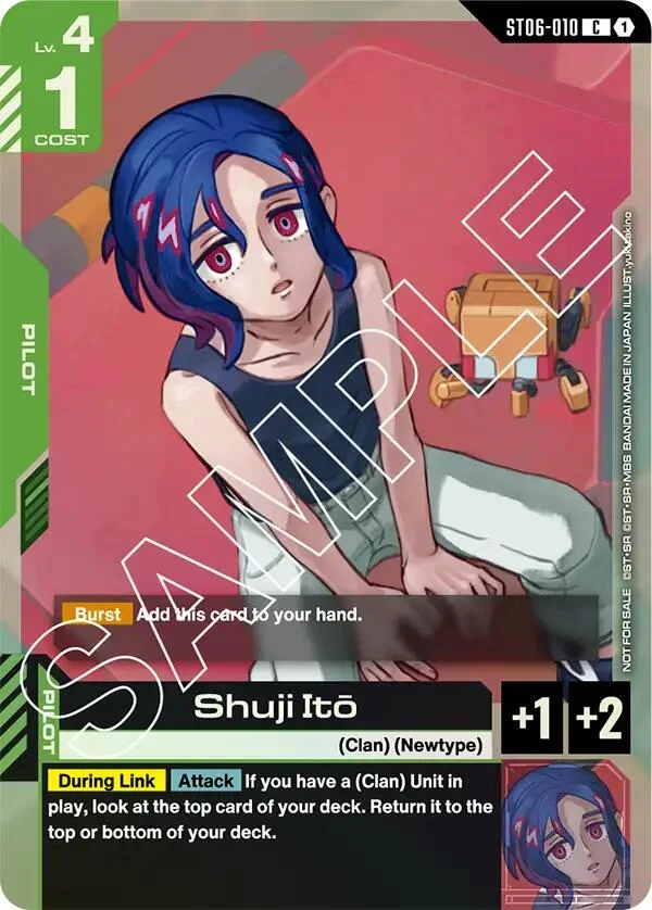 Shuji Ito (Store Tournament Participant Pack 02) (ST06-010) (GCG-PR)