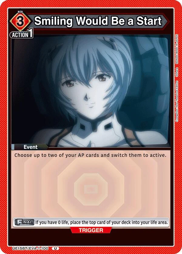 Smiling Would Be a Start (UE15BT/EVA-1-100) (UE15BT)