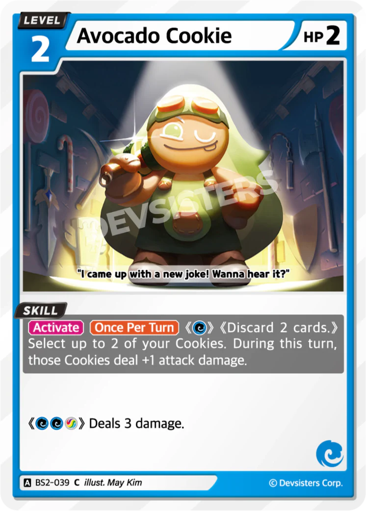 Avocado Cookie BS2-039