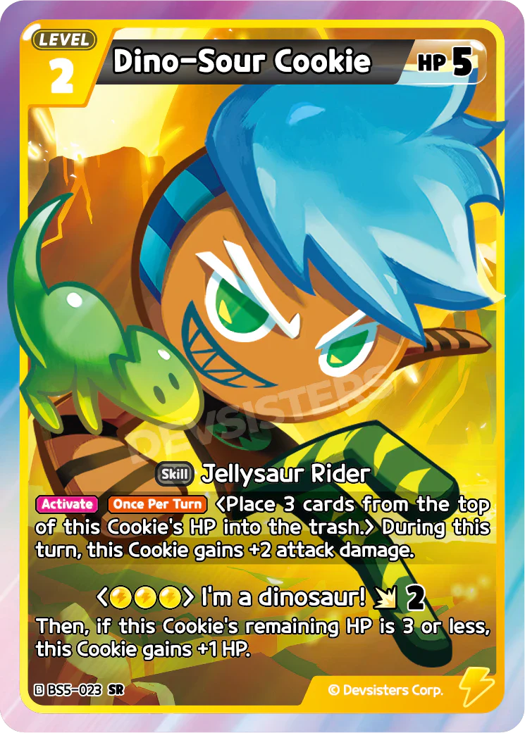 Dino-Sour Cookie BS5-023