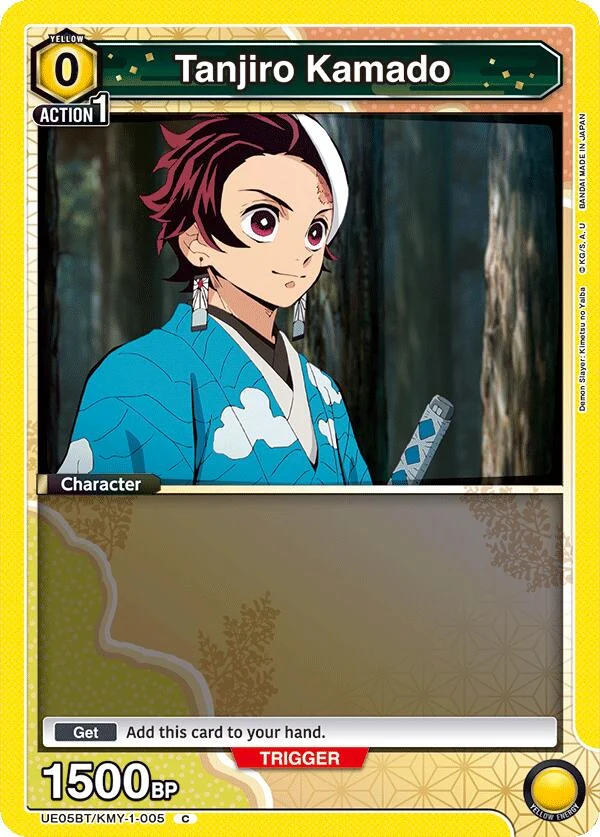 Tanjiro Kamado (005) (Box Topper Foil) (UE05BT/KMY-1-005) (UE05BT)
