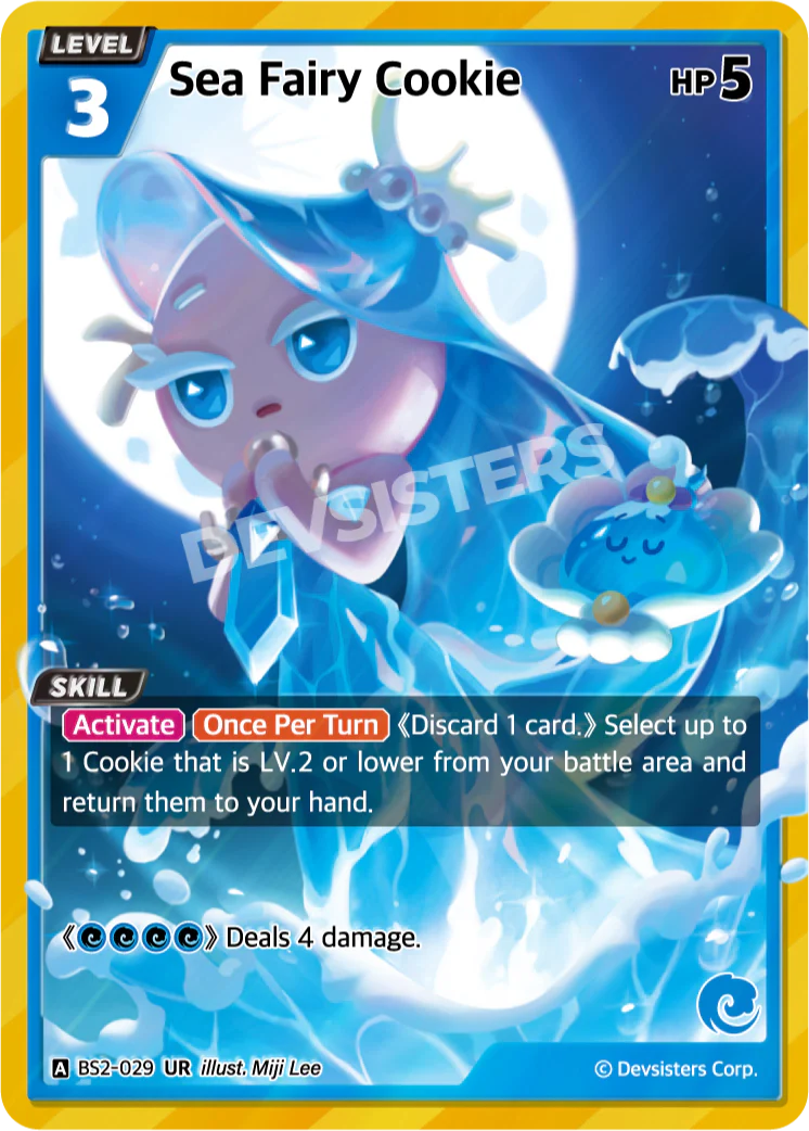 Sea Fairy Cookie BS1-029