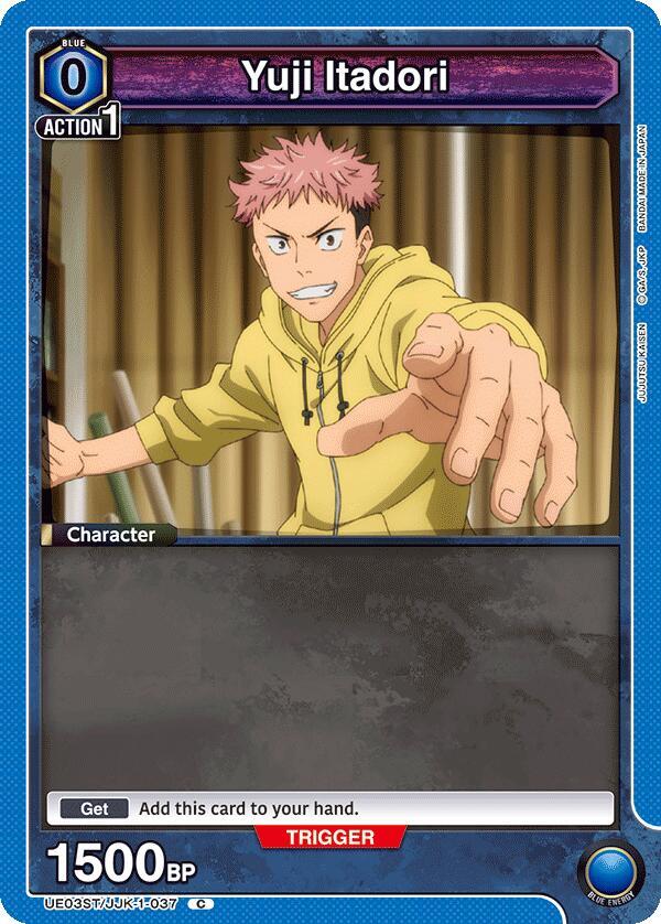 Yuji Itadori (037) - UE03ST: Jujutsu Kaisen Starter Deck (UE03ST)