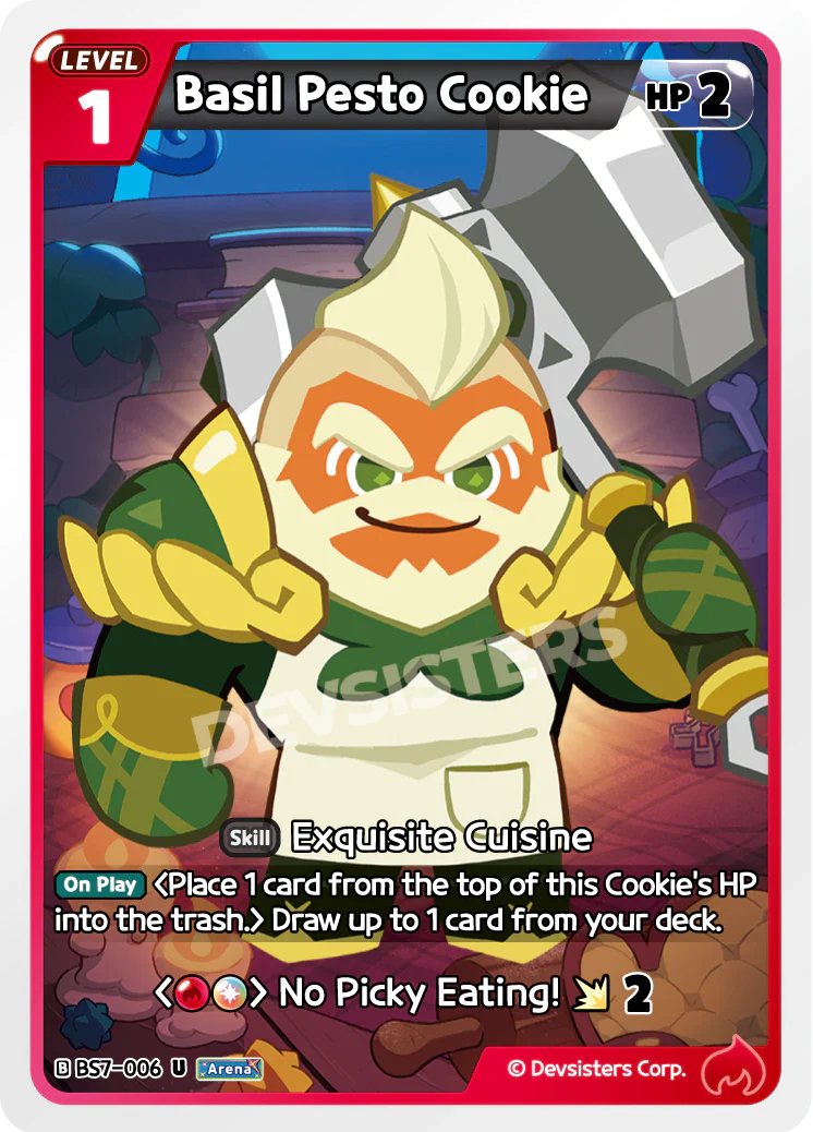 Basil Pesto Cookie BS7-006